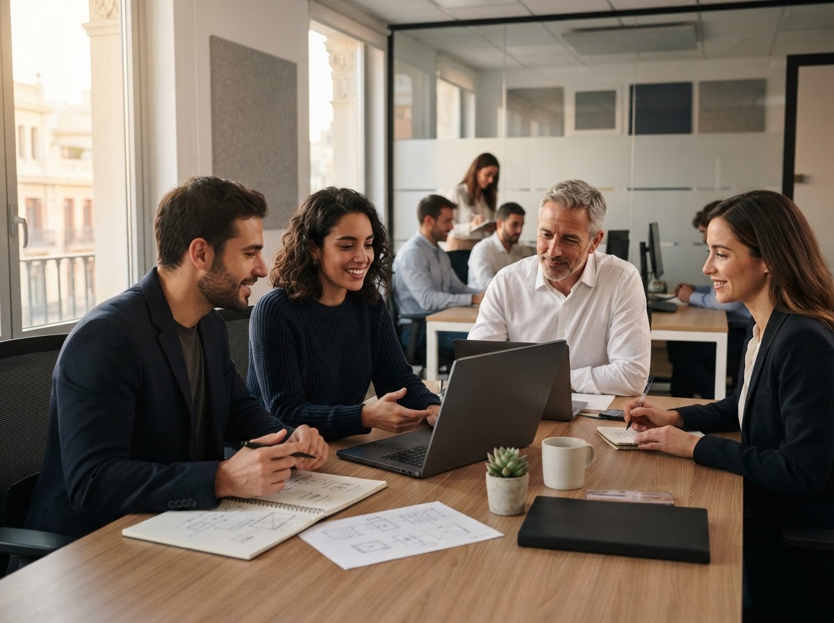 MakivN0de — equipo de análisis financiero revisando modelos de datos
